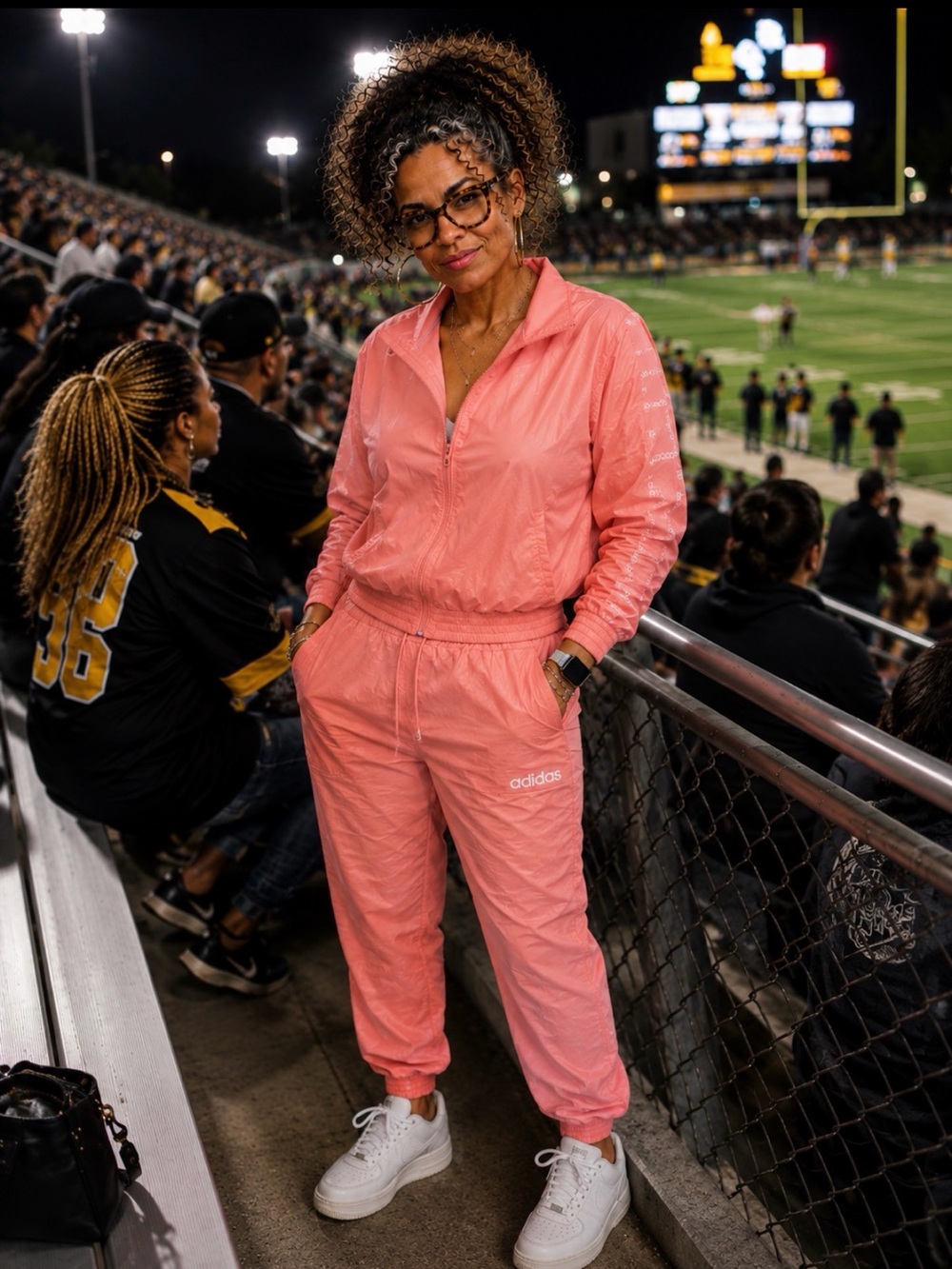 adidas Coral Pink Lightweight sweat suit